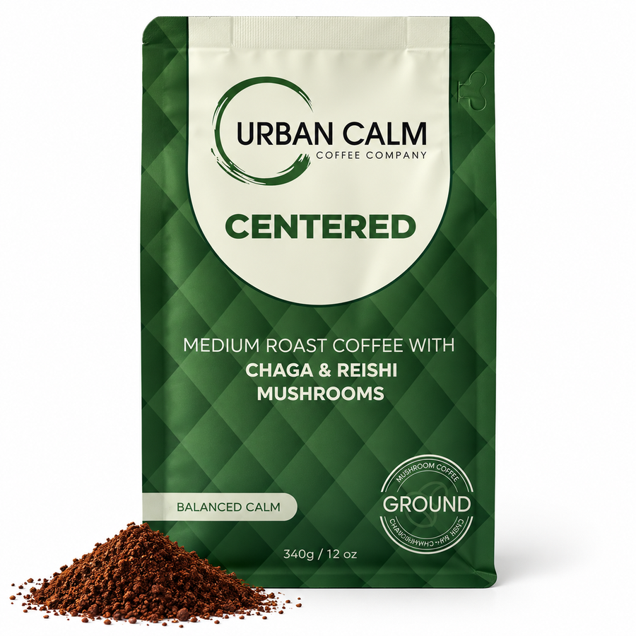 Centered Medium Roast – Mushroom Coffee