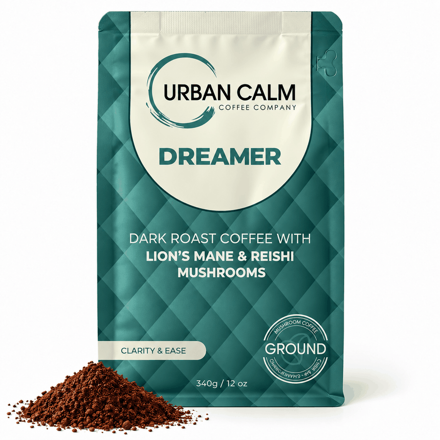 Dreamer Dark Roast – Mushroom Coffee