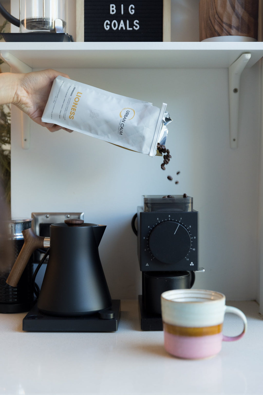 whole bean mushroom coffee made in Canada