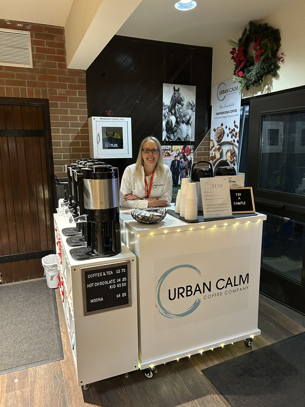 Urban Calm Coffee at Spruce Meadows International Christmas Market 2024 - Urban Calm Coffee