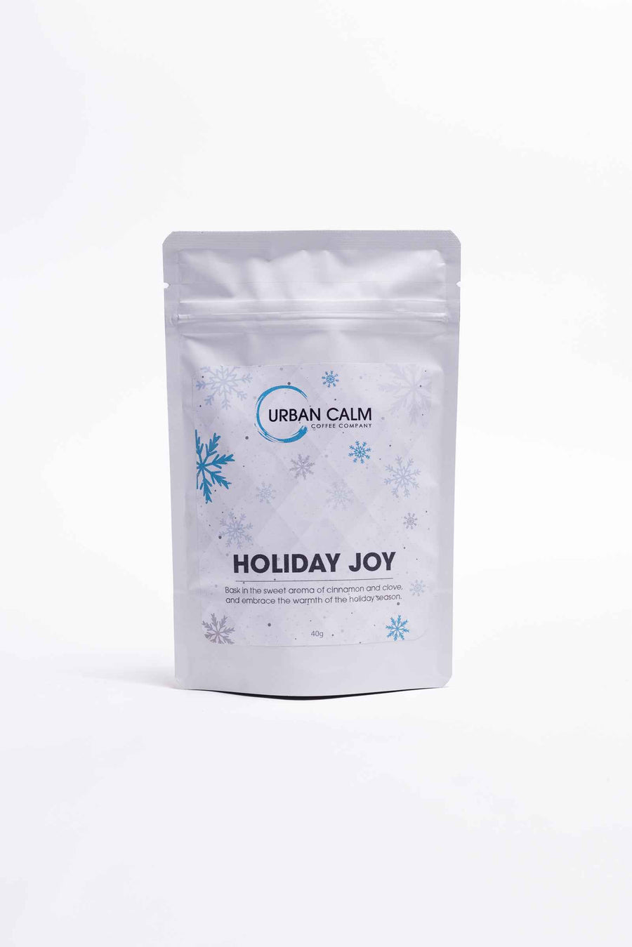 Urban Calm Holiday Joy loose leaf black tea pouch