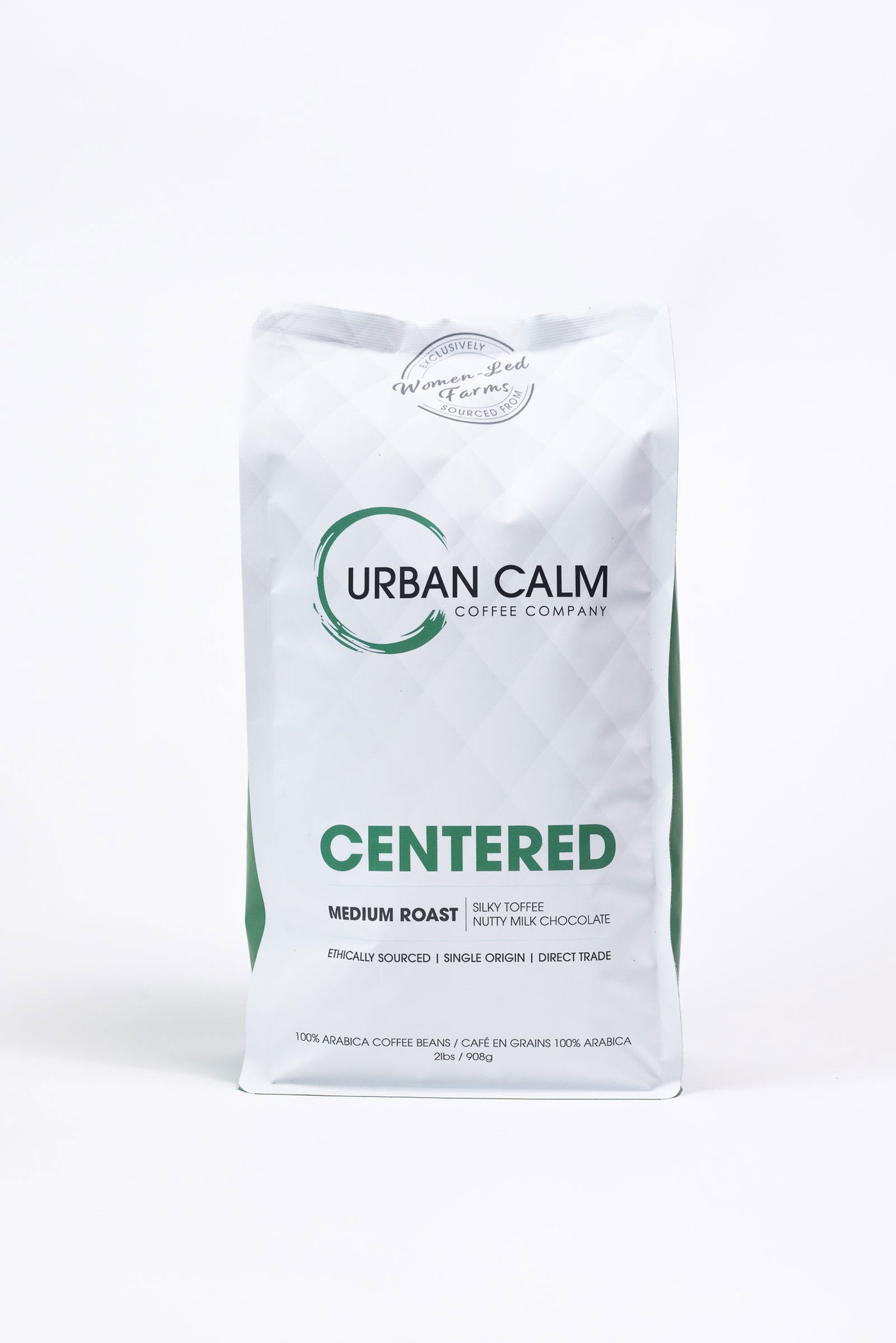 CENTERED MEDIUM ROAST COFFEE (WHOLE BEAN 2LB) - urbancalmcoffee.ca
