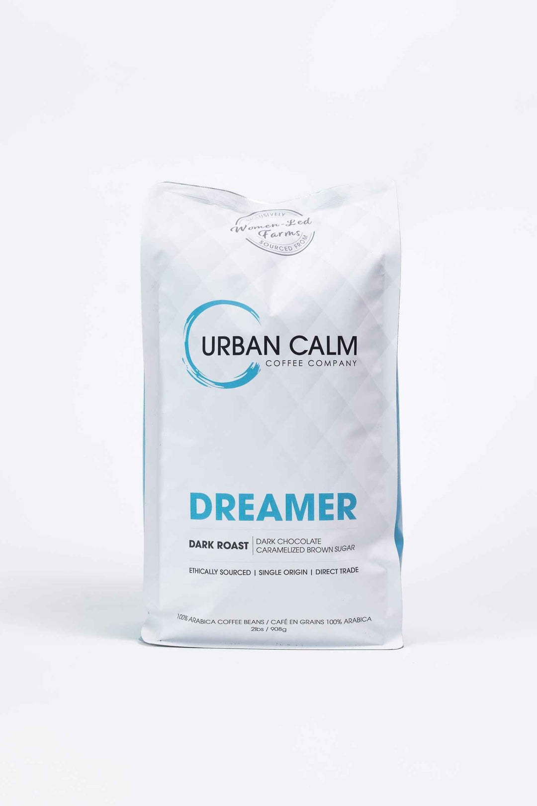Dreamer dark roast regular coffee 2 lb whole bean bag