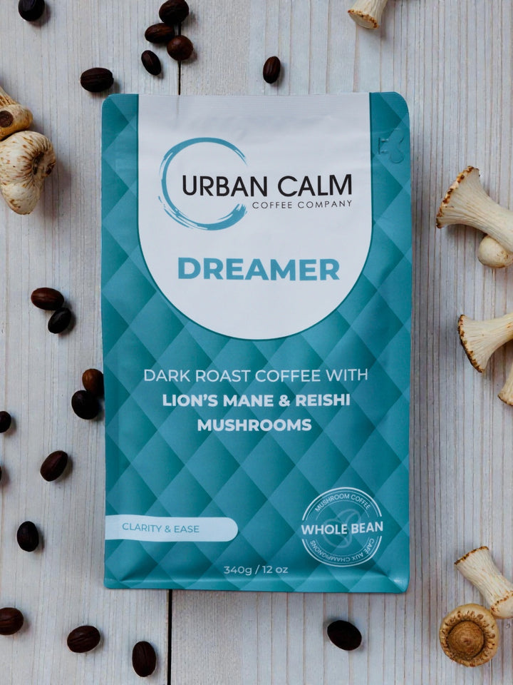 MENTAL CLARITY & STRESS RELIEF -  MUSHROOM COFFEE