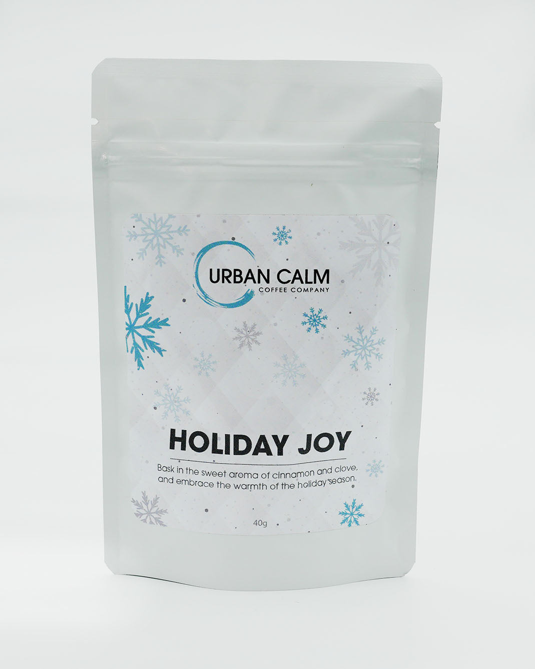 Holiday Joy loose leaf tea pouch