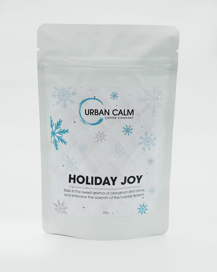 Holiday Joy loose leaf tea pouch