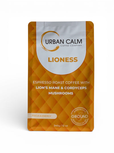 MENTAL FOCUS & ENERGY BOOST - MUSHROOM COFFEE