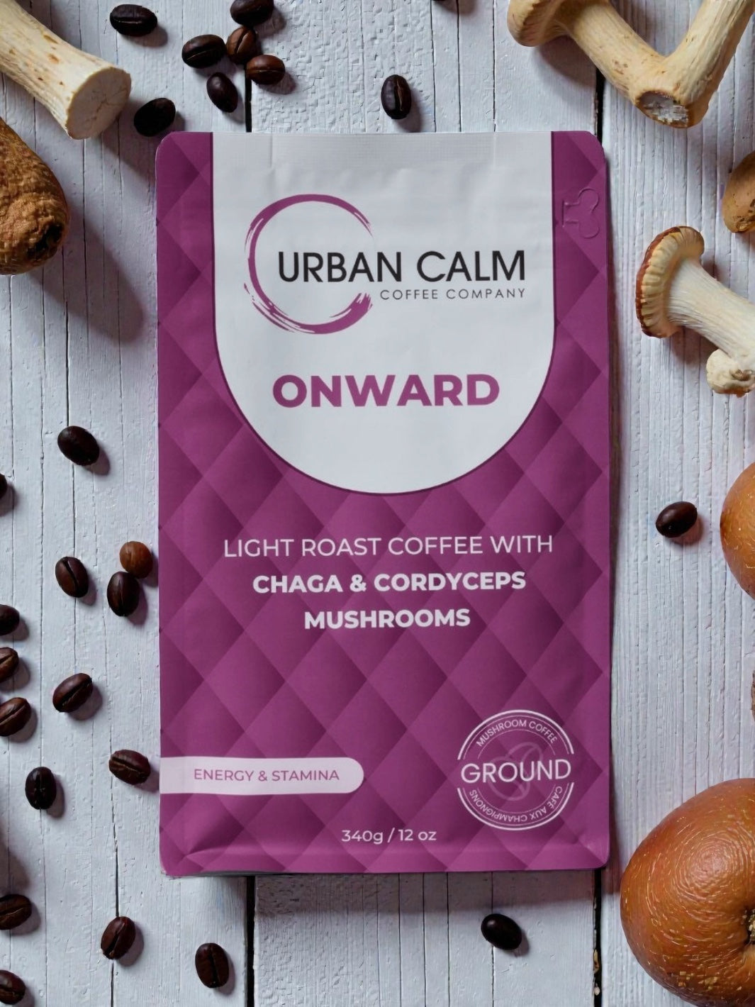 ENHANCED ENERGY & STAMINA - MUSHROOM COFFEE