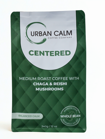 mushroom coffee, chaga, reishi
