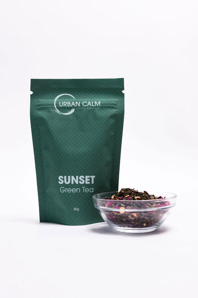 SUNSET GREEN TEA - urbancalmcoffee.ca