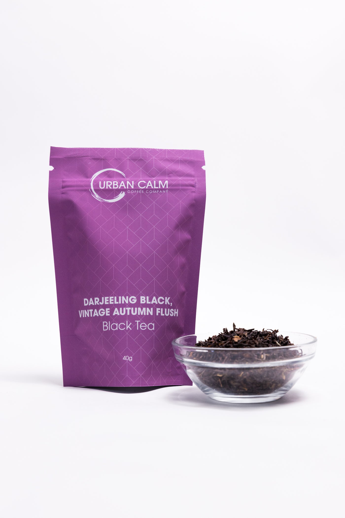 darjeeling black tea front bag