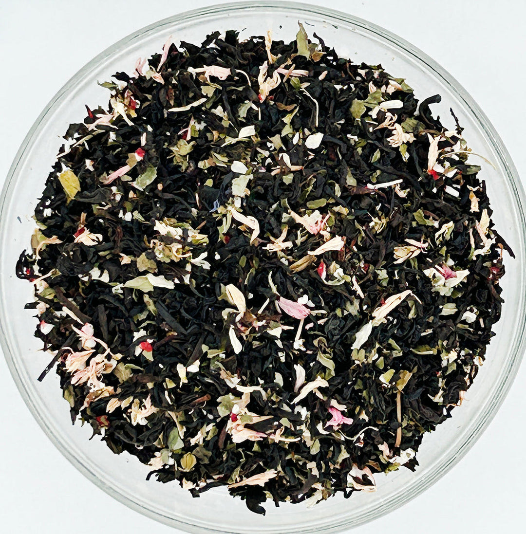 Candy Cane Delight loose leaf tea blend