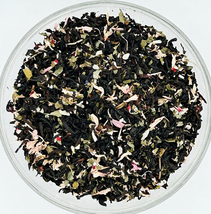 Candy Cane Delight loose leaf tea blend