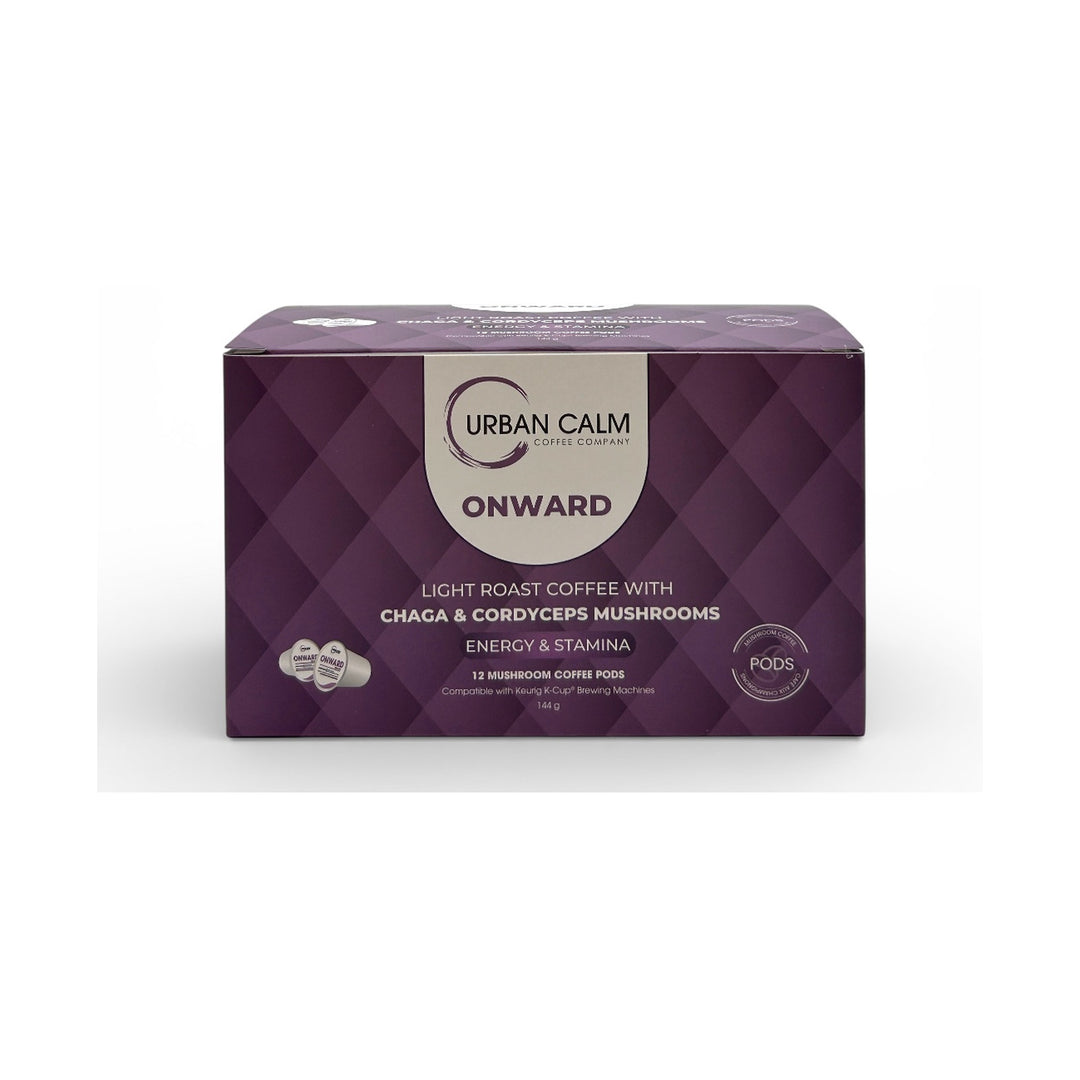 Onward light roast mushroom coffee K-Cups