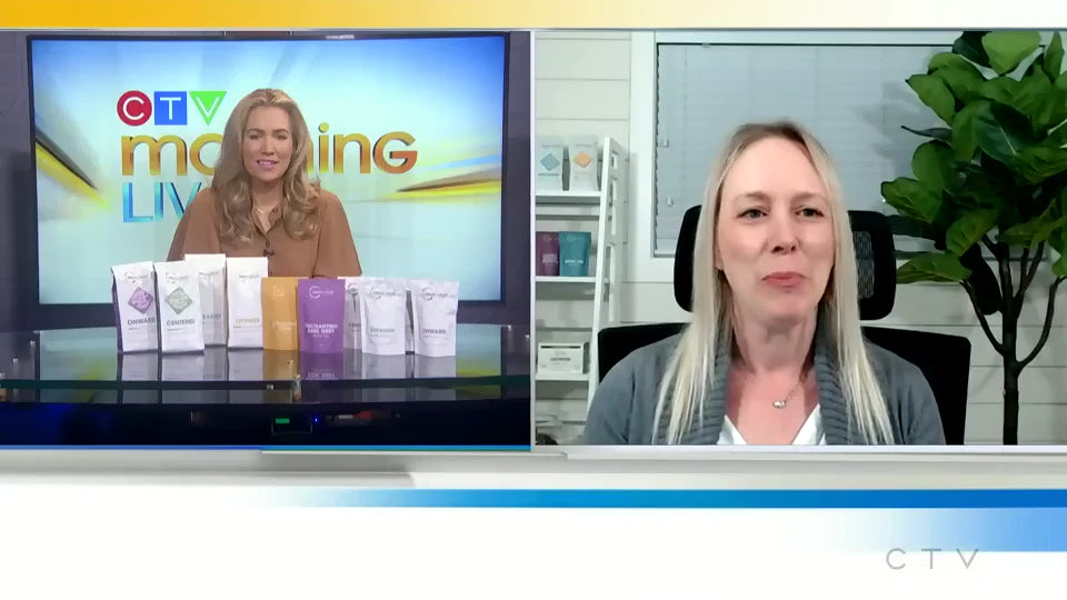 Tara Duncan of Urban Calm Coffee on CTV Morning Live