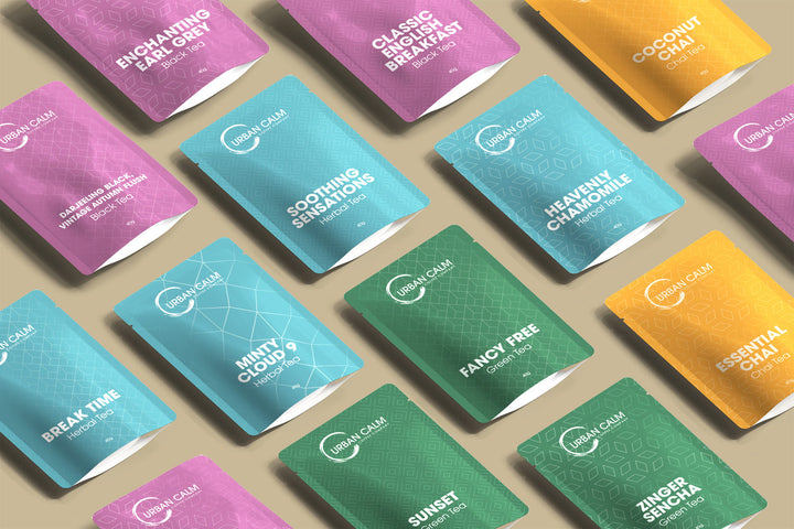 Urban Calm loose leaf tea collection